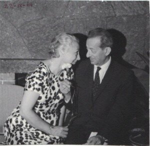 Eliseo de Buen Lozano y su esposa Carmen Lladó.